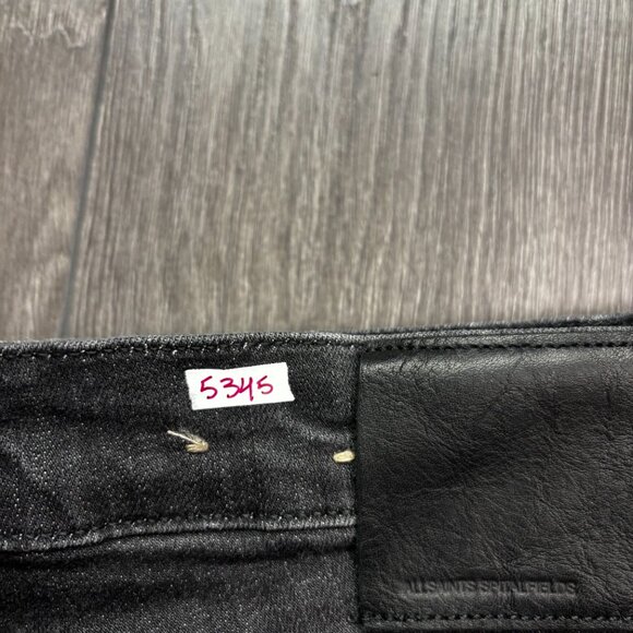 AllSaints Jeans 30 x 31 Mens Black Spitalfields Skinny Stretch Designer - Picture 10 of 10